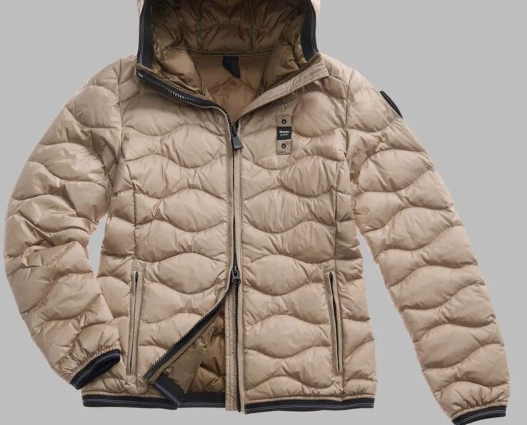 Chaqueta Blauer ondas beige